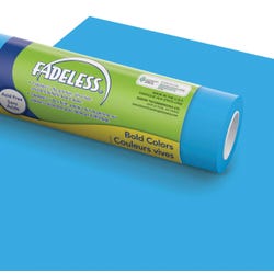 Image for Fadeless Paper Roll, Brite Blue, 48 Inches x 200 Feet from School Specialty