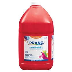 Prang Ready-to-Use Washable Tempera Paint, Gallon, Red Item Number 042857