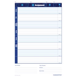 Image for Hammond & Stephens Assignment Wall Chart, Wet Erase, 24 x 36 in from School Specialty