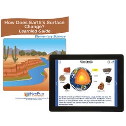 Newpath Learning How Does the Earth’s Surface Change? Student Learning with Online Lesson, Item Number 2087503