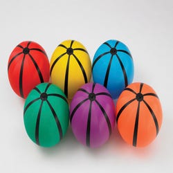 Image for Sportime Heavy-Duty Beach Balls, 16 Inches, Assorted Colors, Set of 6 from School Specialty
