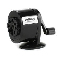 Image for Bostitch Antimicrobial Manual Pencil Sharpener, Black/Chrome from School Specialty
