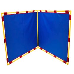 Image for Children's Factory Big Screen Right Angle Panel, Blue from School Specialty