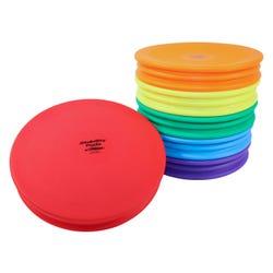 Image for Sportime StabilityPads, 12-3/4 Inches, Assorted Colors, Set of 6 from School Specialty