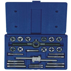 Image for Hanson 24-Piece Fractional Tap and Solid Round Die Set, Set of 24 from School Specialty