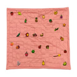 Image for Fruits and Veggies Plush Marble Maze from School Specialty