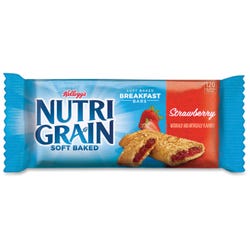 Image for Kellogg's Nutri-Grain Strawberry Low Fat Cereal Bar, 1.3 Ounce, Pack of 16 from School Specialty