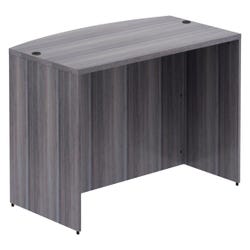 Image for Classroom Select Laminate Bow Front Desk Shell, 70-7/8 x 41-3/8 x 29-1/2 Inches, Weathered Charcoal from School Specialty
