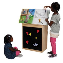 Image for Wood Designs Big Book Display with Felt, 24 x 15 x 28 Inches, Solid from School Specialty