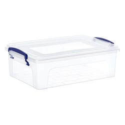 Image for Superio Brand Plastic Storage Container, 6.25 Quart, Clear from School Specialty