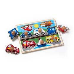 Image for Melissa & Doug Vehicles Jumbo Knob Puzzle from School Specialty
