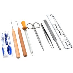 Image for Eisco Labs Dissection Set, Stainless Steel, 9 Instruments with Carrying Case from School Specialty