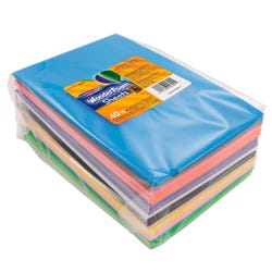 Image for WonderfoamFoam Sheet, 5-1/2 X 8-1/2 in, Assorted Color, Pack of 40 from School Specialty