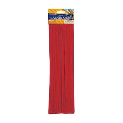 Image for Creativity Street Standard Chenille Stems, 1/8 x 12 Inches, Red, Pack of 100 from School Specialty