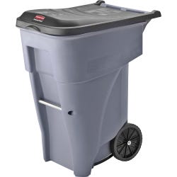 Image for Rubbermaid Brute Roll-Out Container, 65 Gallon, Gray from School Specialty