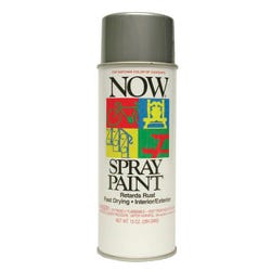 Image for Now Fast Dry Lead-Free Spray Enamel, 9 oz Can, Flat Black from School Specialty