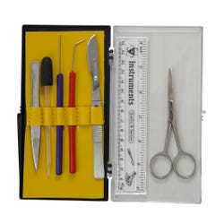 Image for Frey Scientific 61 Series Student Dissection Kit with Replaceable Blade Scalpel - Plastic Case from School Specialty