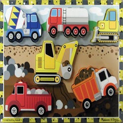Image for Melissa & Doug Construction Chunky Puzzle from School Specialty