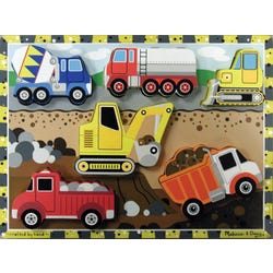 Image for Melissa & Doug Construction Chunky Puzzle from School Specialty
