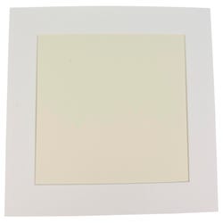 Image for Crescent Premium Pre-Cut Mat, 12 x 16 Inches, White, Pack of 10 from School Specialty