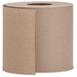 Image for Genuine Joe Embossed Hardwound Roll Towel, 2 Inch Core, Bronze, Pack of 12 from School Specialty