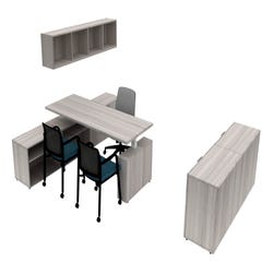 Image for AIS Calibrate Series Typical 50 Admin Desk, 8-1/2 x 6-1/2 Feet from School Specialty