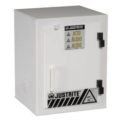 Image for Justrite Acid Storage Cabinet, 22 in H X 17 in W X 17 in D, High Density Polyethylene from School Specialty