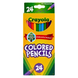 Crayola Colored Pencils, Assorted Colors, Set of 24 Item Number 008220