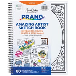 Image for Prang Amazing Artist Sketch Book, Cassie Stephens Signature Line, 30 Sheets from School Specialty