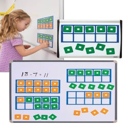 Image for Didax Magnetic Unifix Ten-Frame, Grades K - 2 from School Specialty