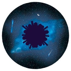 Solar Effect Wheel, Starry Sky 2121654