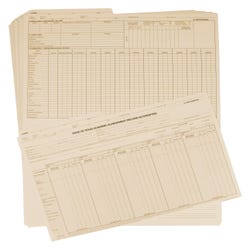 Hammond & Stephens Texas Cumulative Record Folder, Legal Size, 9-3/8 x 13-7/8 Inches, Pack of 100 2140828