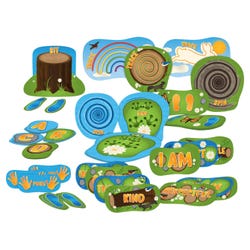 Image for Visualz Nature Walk Sensory Pathway Complete Set, 62 Decals from School Specialty