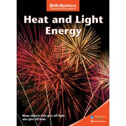 Delta Science Content Readers Heat and Light Energy Red Book, Pack of 8, Item Number 1278088