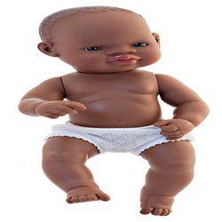 Image for Miniland Newborn Baby Doll, African American Girl, 12-5/8 Inches from School Specialty