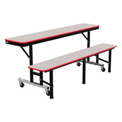 Classroom Select Convertible Bench Table, Black Frame 4001245