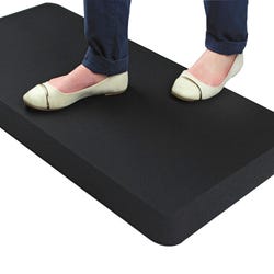 Floortex Anti-Fatigue Mat, 20 x 39 Inches, Black, Item Number 1591993