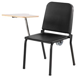 Image for National Public Seating Melody 18 Inch Music Chair with Right Tablet Arm, Black from School Specialty
