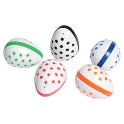 Image for Tactile Egg Shakers, Set of 12 from School Specialty