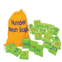 Image for Educational Insights Number Bean Bags from School Specialty