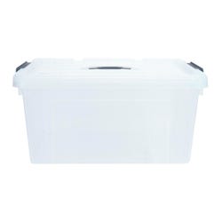 Image for SpaceExpert M Medium Storage Boxes with Lid, 39 Quarts, Translucent, Each from School Specialty