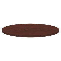 Image for Lorell Hospitality Table Mahogany Laminate Round Tabletop, 36 in from School Specialty
