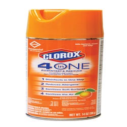 Image for Clorox 4-in-One Disinfectant Spray, 14 Ounce Can, Citrus Scent from School Specialty