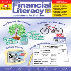 Image for Evan-Moor Financial Literacy, Grades 6 to 8 from School Specialty