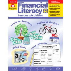 Image for Evan-Moor Financial Literacy, Grades 6 to 8 from School Specialty