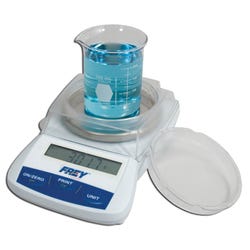 Image for Frey Scientific Electronic Balance, 3000 Gram Capacity, 0.1 Gram Readability, 4.7 x 5.3 Inches from School Specialty