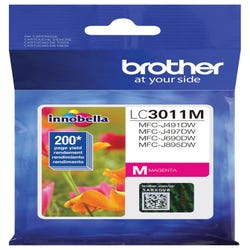 Image for Brother LC3011M Ink Toner Cartridge, Magenta from School Specialty