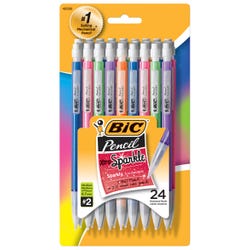Image for BIC Xtra Sparkle Mechanical Pencils, 0.7 mm, Sparkle Color Barrels, Pack of 24 from School Specialty