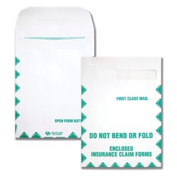 Image for Quality Park 1500 Insurance Claim Envelopes, 9 x 12-1/2 Inches, White, Box of 100 from School Specialty