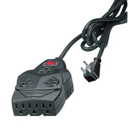 Image for Fellowes Mighty 8 Surge Protector, 8 Outlet, 6 Foot Cord, Black from School Specialty